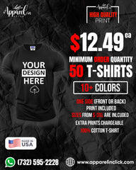 Personalized Customized 50 Men's T-Shirt for $624.99
