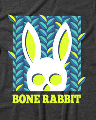 Bone Rabbit Halloween Christmas Funny Men's T-Shirt