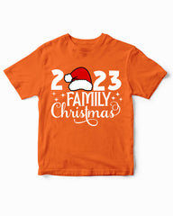 Family Christmas 2023 Santa Funny Kids T-Shirt