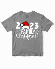 Family Christmas 2023 Santa Funny Kids T-Shirt