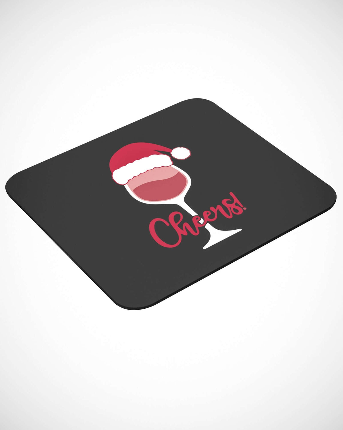 Cheers Christmas Funny Mouse pad - ApparelinClick