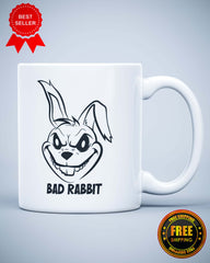 Bad Rabbit Cool Funny Gift Ceramic Mug