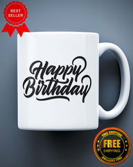 Happy Birthday Greetings Funny Ceramic Mug