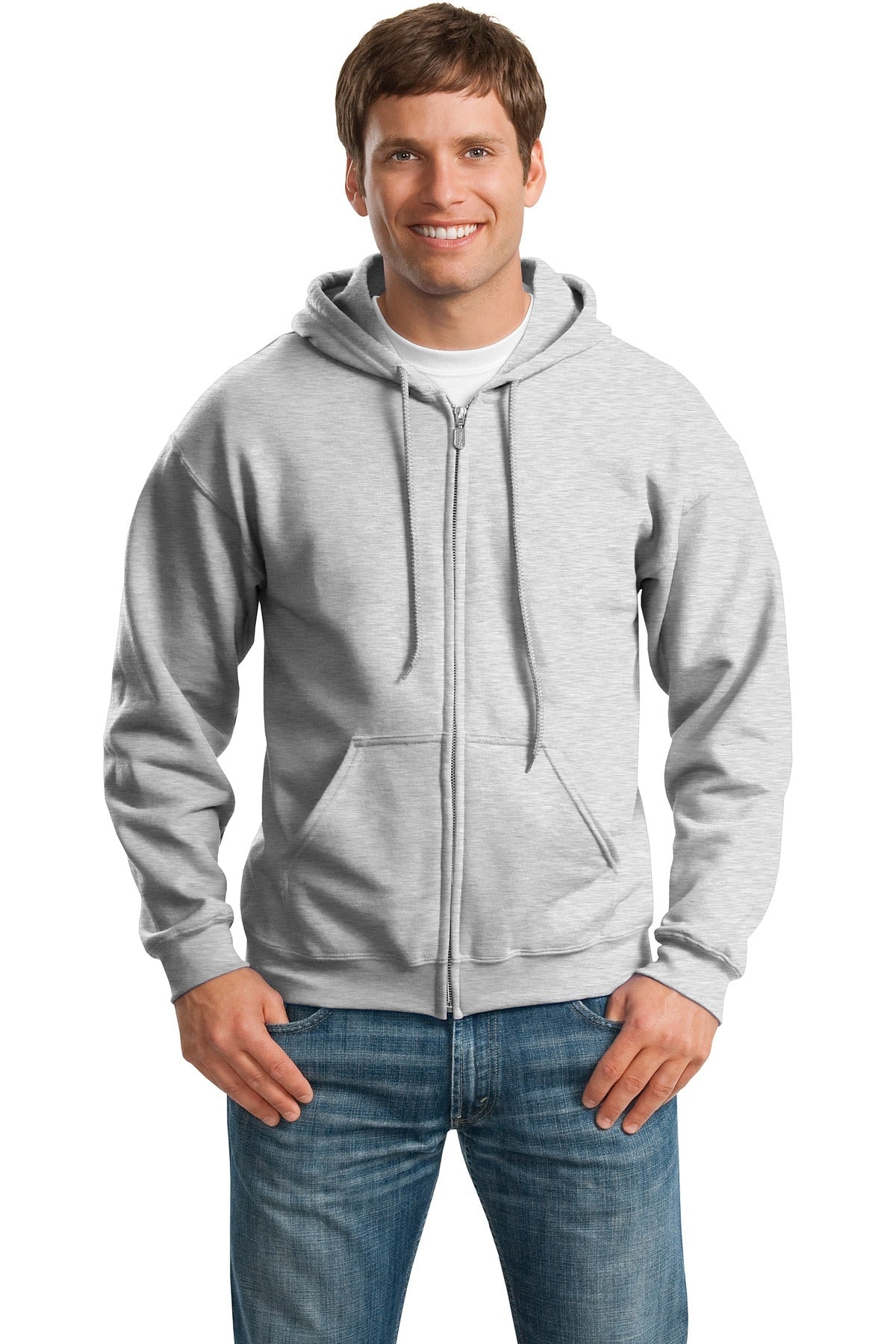 Gildan Heavy Blend FullZip Hooded Sweatshirt 18600