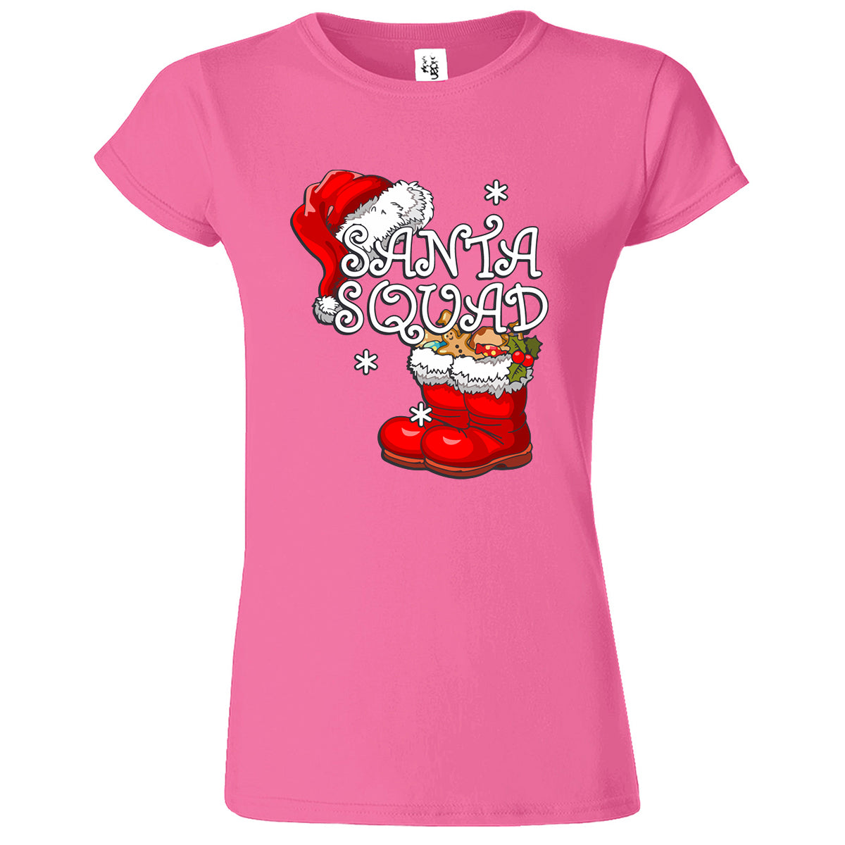 Santa Squad Christmas Women's T-Shirt - ApparelinClick