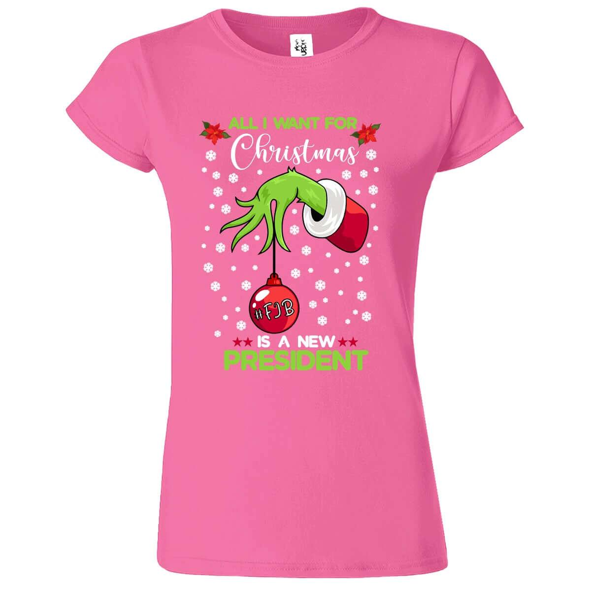 All I Want Christmas Hanging Ball Womens T-Shirt - ApparelinClick