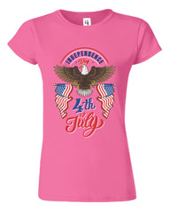 American Independence Day Happy 4th Of July Womens T-Shirt