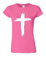 Christianity Jesus Christ Cross Womens T-Shirt