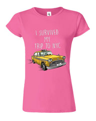 I Survived My Trip To NYC Womens T-Shirt