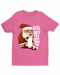 Santa Merry Christmas Party Funny Womens T-Shirt