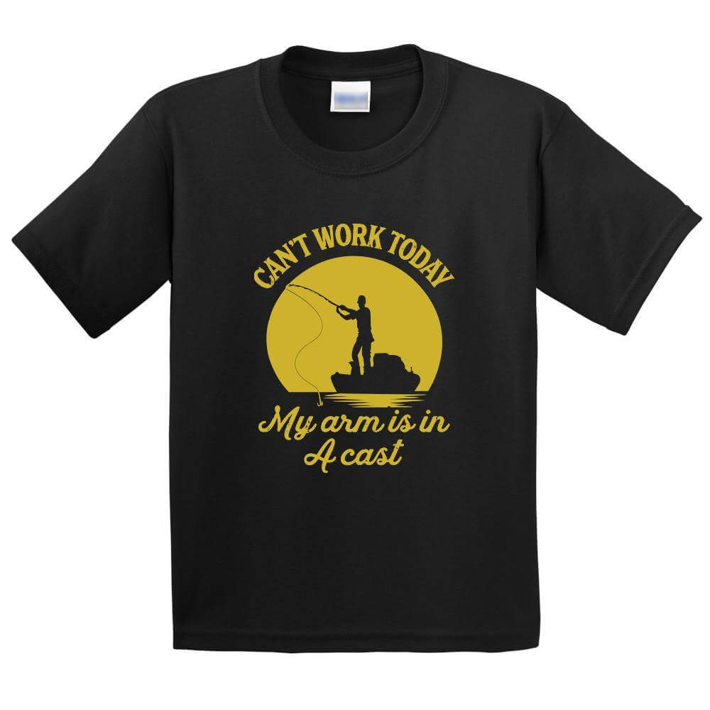 Can't Work Today Printed T-Shirt for Kids - ApparelinClick