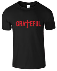 Gratefull Religious Printed Men's T-Shirt