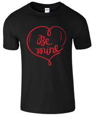Be Mine Printed Men's T-Shirt