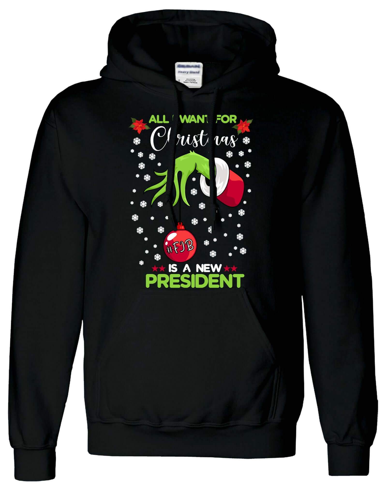 All I Want Christmas Hanging Ball Hoodie - ApparelinClick