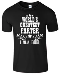 World Greatest Farter Funny Men's T-Shirt