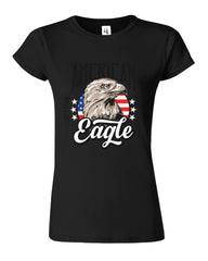 American Eagle Face Funny Womens T-Shirt