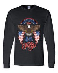 American Independence Day Happy 4th Of July Long Sleeve Shirt