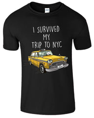 I Survived My Trip To NYC Mens T-Shirt
