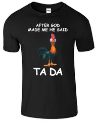 After God Made Me Men's T-Shirt