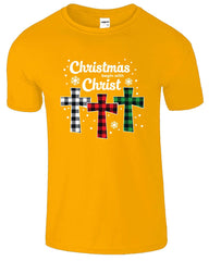Christmas Begins With Christ Men's T-Shirt