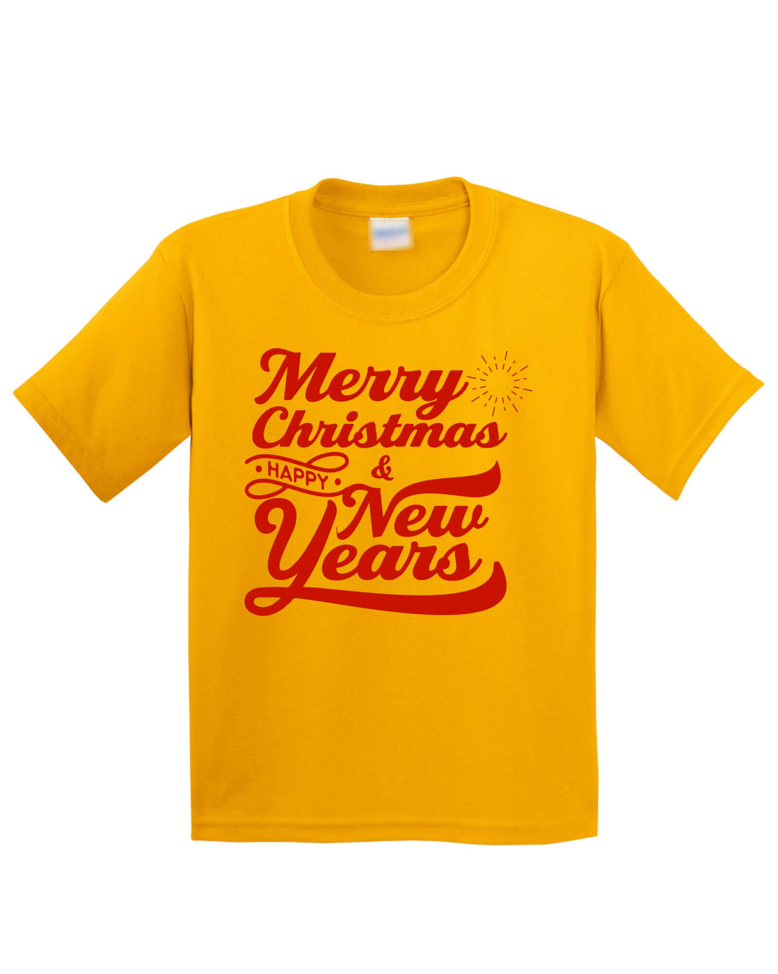 Merry Christmas Happy New Year Kids T-Shirt - ApparelinClick