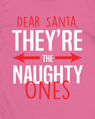 Dear Santa Merry Christmas Holiday Funny Womens T-Shirt