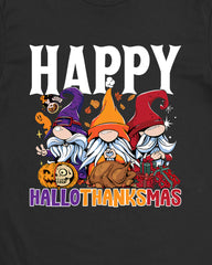 Thanksgiving Christmas Halloween Funny Womens T-Shirt