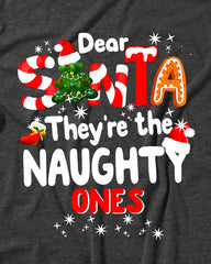 Candy Dear Santa Merry Christmas Funny Men's T-Shirt