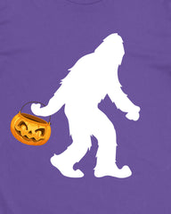 Monkey Halloween Pumpkin Womens T-Shirt