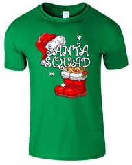 Santa Squad Christmas Men's T-Shirt