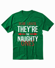 Dear Santa Merry Christmas Holiday Funny Men's T-Shirt
