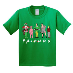Friends Christmas Family Kids T-Shirt - ApparelinClick