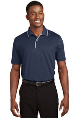 Sport-Tek Dri-Mesh Polo with Tipped Collar and Piping K467