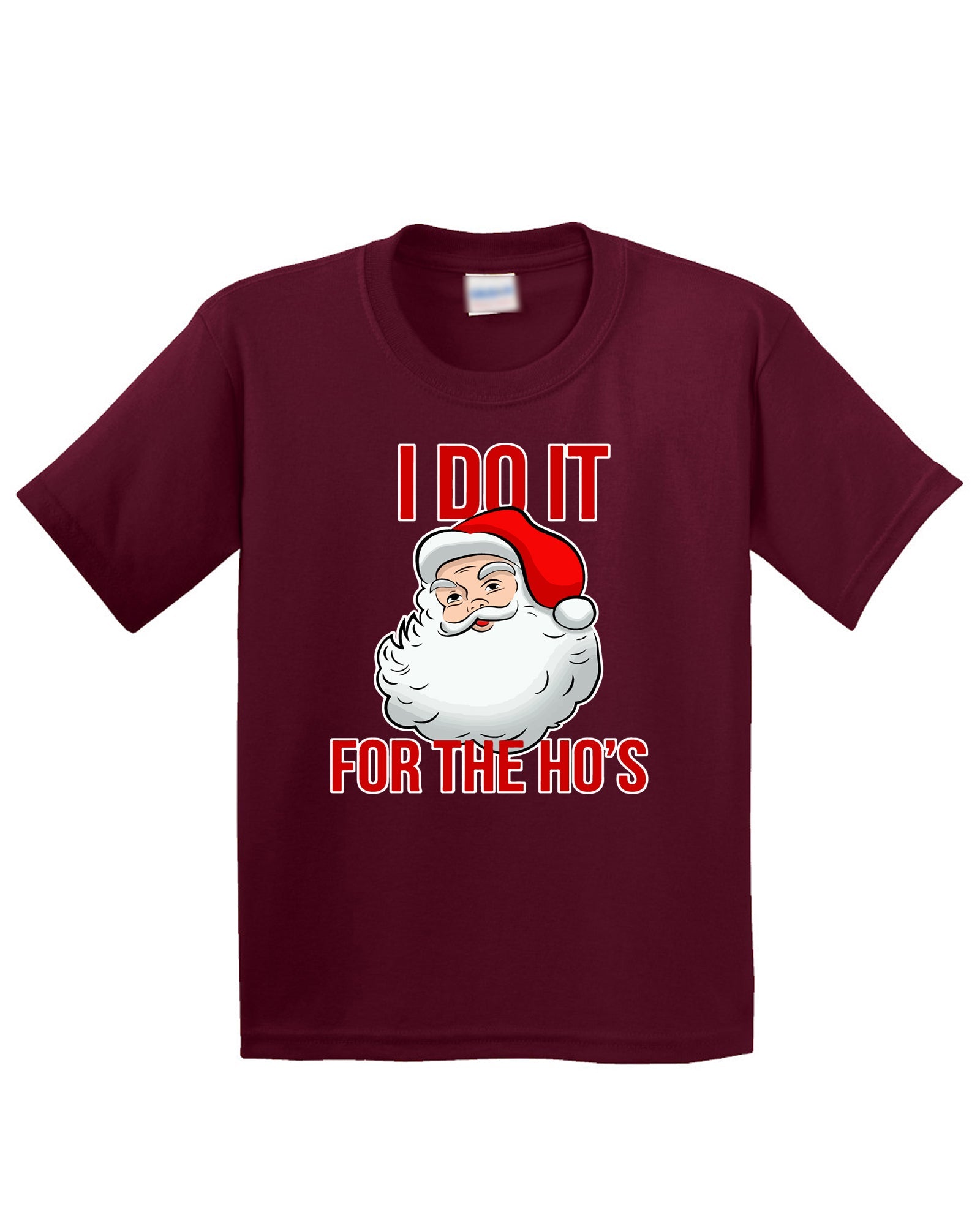 Santa Do It For The Ho's Kids T-Shirt - ApparelinClick