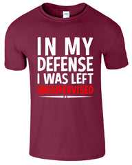 In My Defense Men's T-Shirt