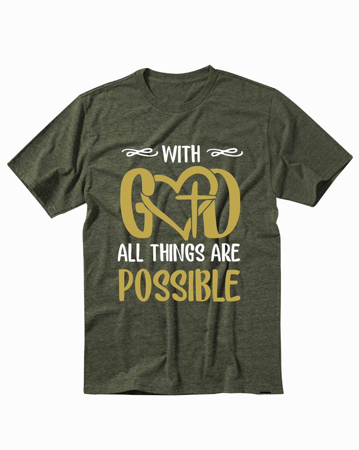 Jesus Cross God Christianity Men's T-Shirt
