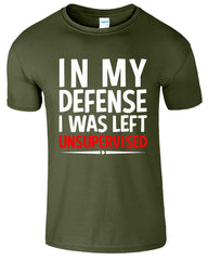 In My Defense Men's T-Shirt