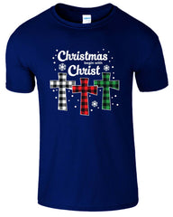 Christmas Begins With Christ Men's T-Shirt