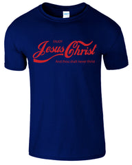 Enjoy Jesus Christ Printed Men's T-Shirt