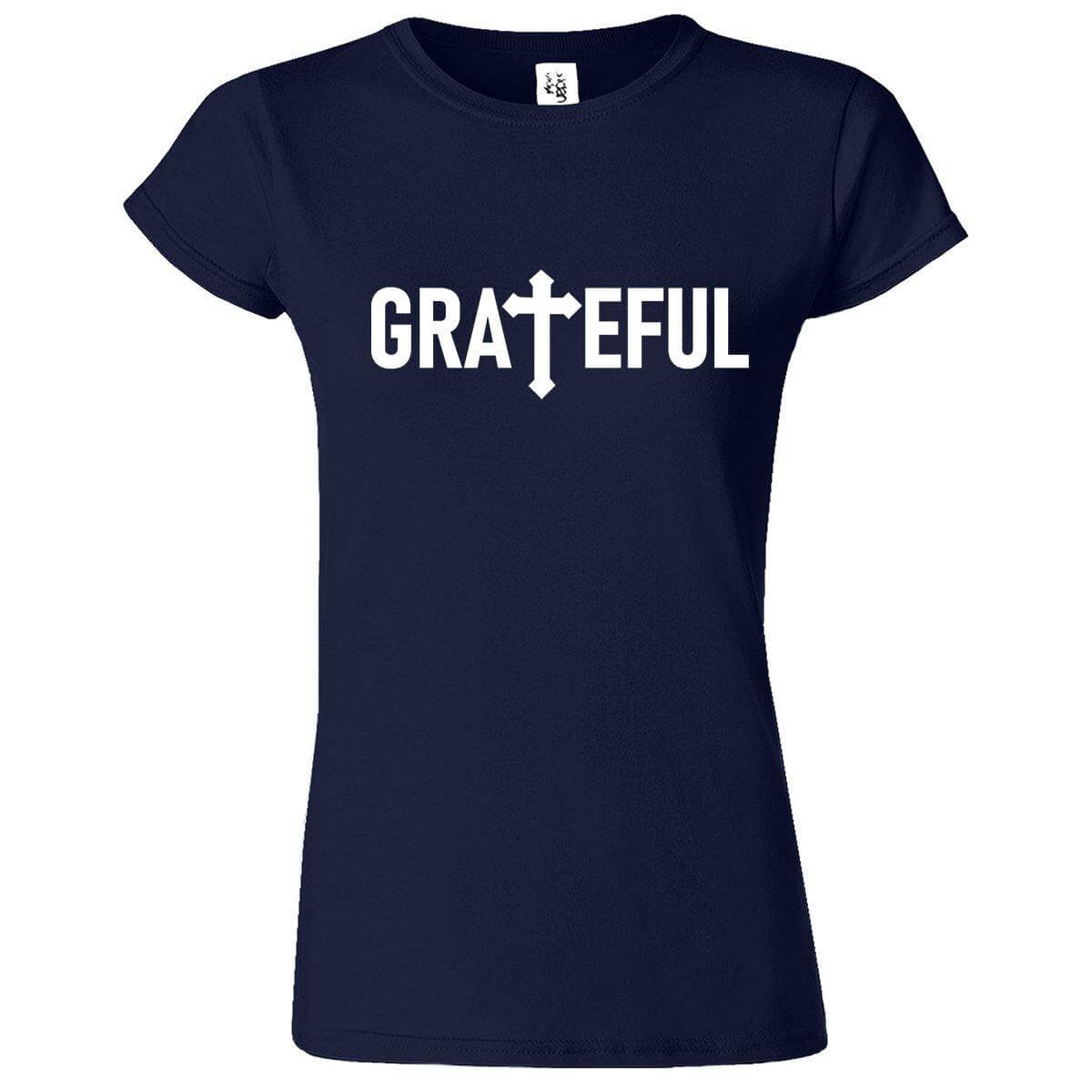 Gratefull Religious Printed T-Shirt for Women's - ApparelinClick