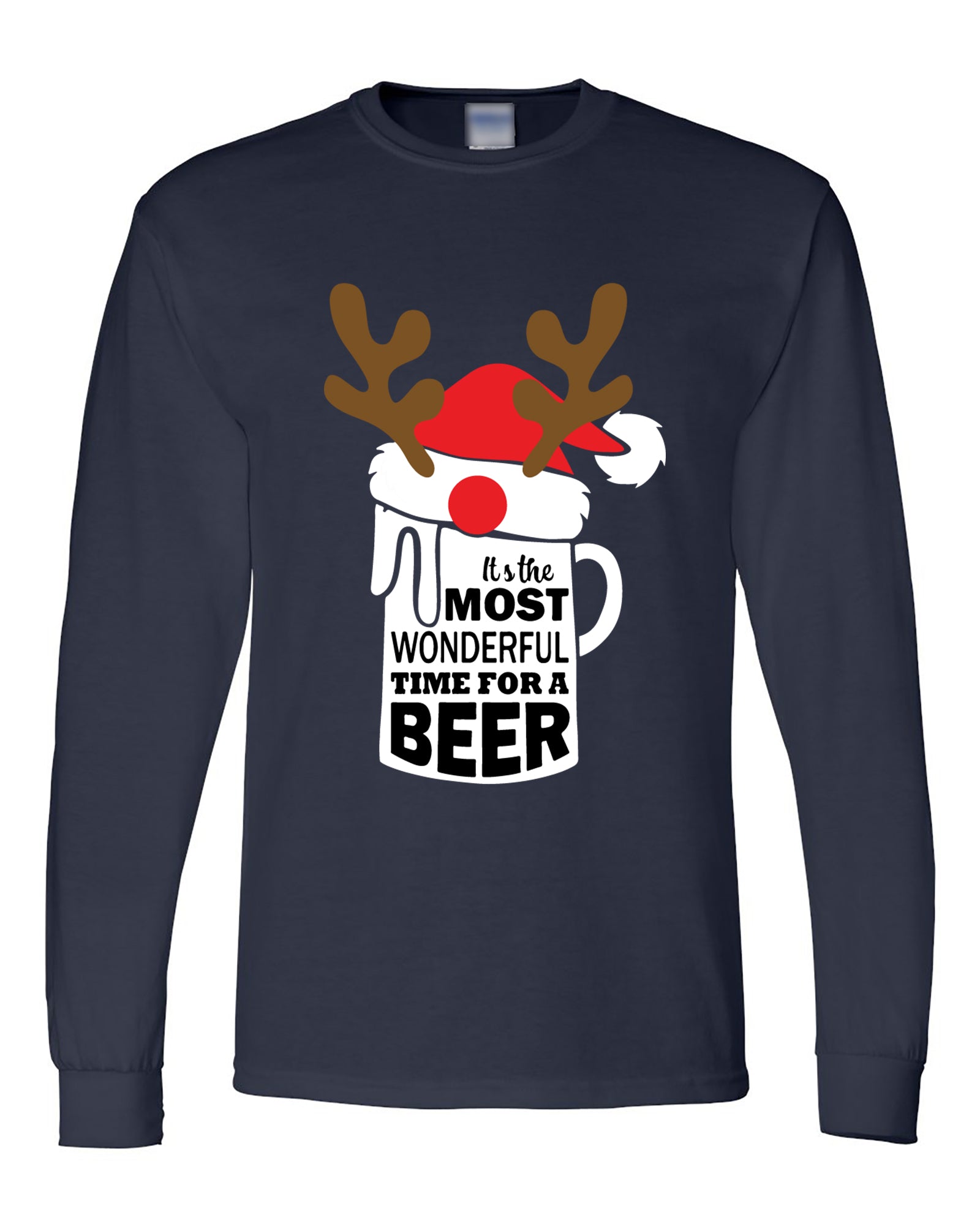 Time For A Beer Long Sleeve Shirt - ApparelinClick