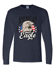 American Eagle Face Funny Long Sleeve Shirt