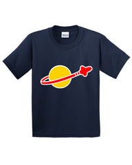 Classic Space Stars Galaxy Funny Humor Sarcastic Top  Kids T-Shirt