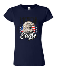 American Eagle Face Funny Womens T-Shirt