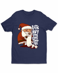 Santa Merry Christmas Party Funny Womens T-Shirt
