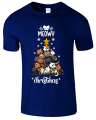 Meowy Christmas Men's T-Shirt