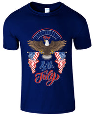 American Independence Day Happy 4th Of July Men's T-Shirt