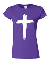 Christianity Jesus Christ Cross Womens T-Shirt