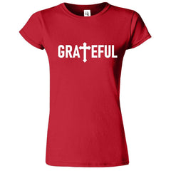 Gratefull Religious Printed T-Shirt for Women's - ApparelinClick