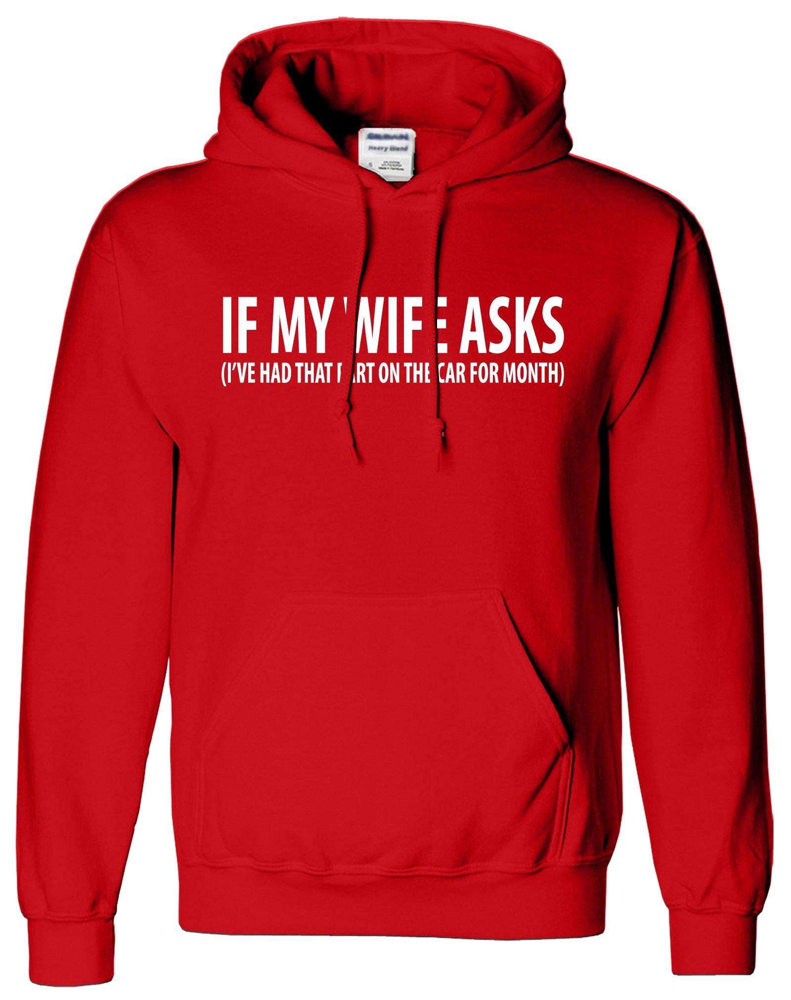 Wife Want Car Printed Logo Unisex Hoodie - ApparelinClick